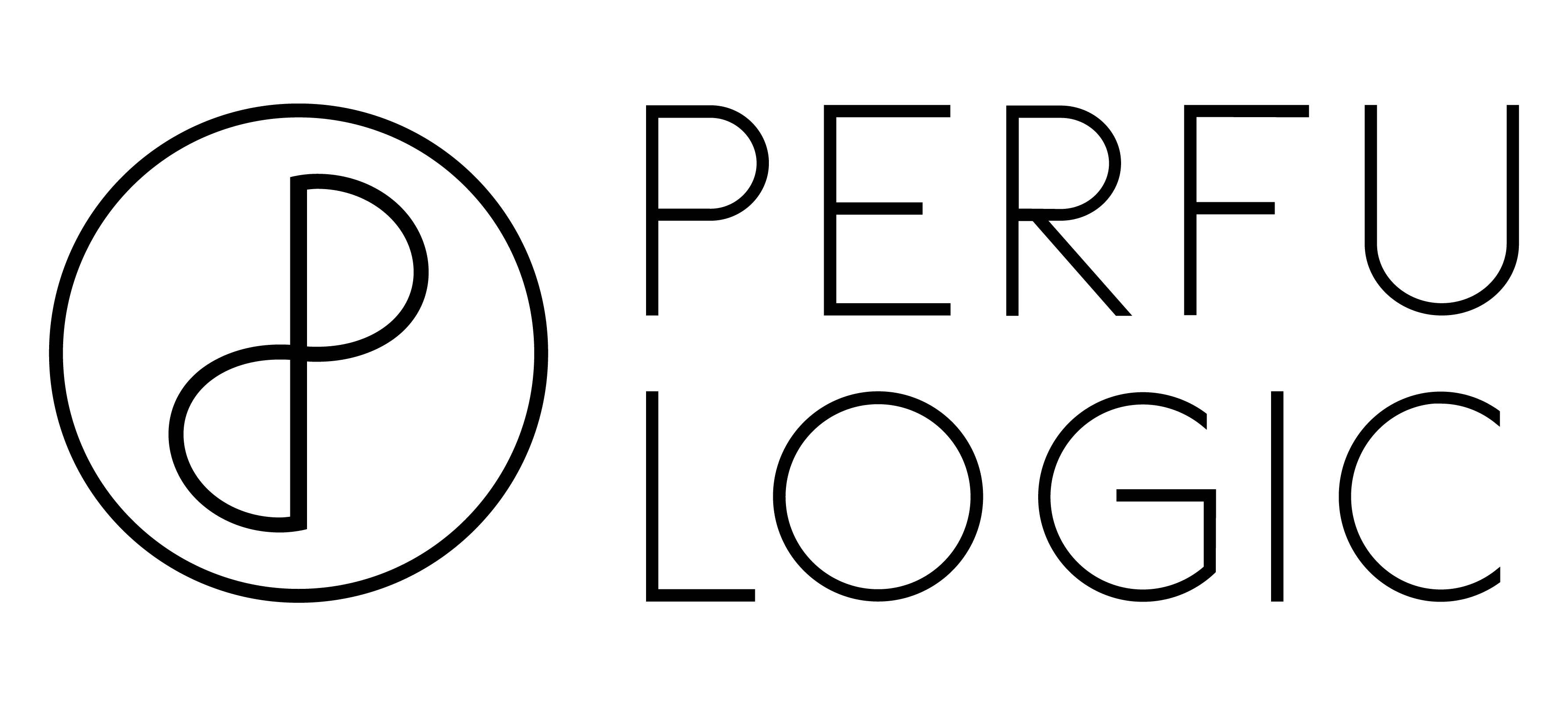 Perfulogic logo negro